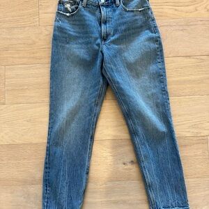 Abercrombie & Fitch High Rise Blue Jeans Classic Style